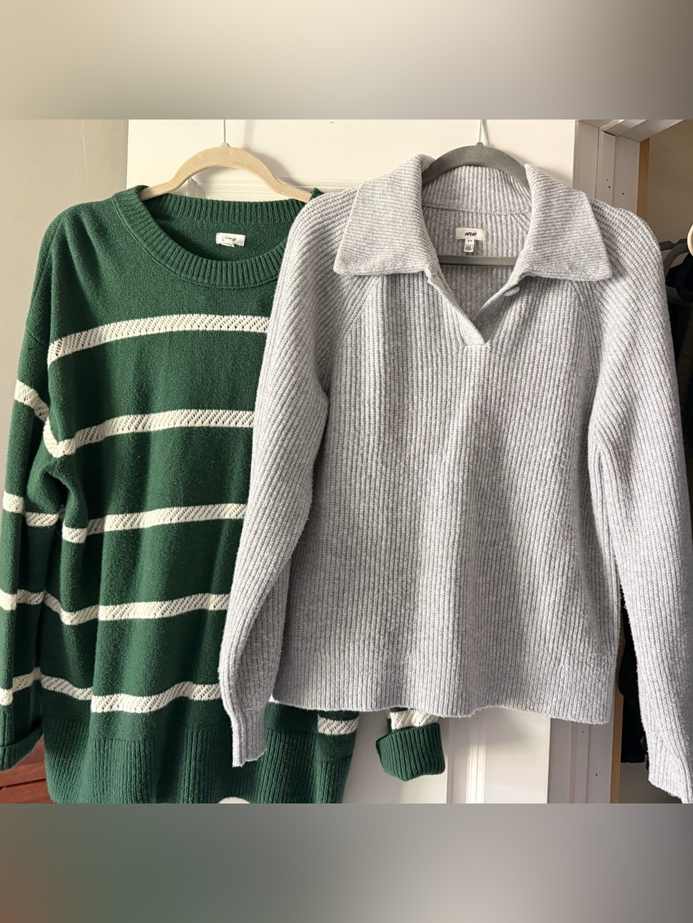 Aerie Oversized Sweater Lot of 2 | Size Small | Cozy Knit Pullovers